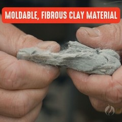 Fire-Starting Clay Lights Damp Wood/Tinder Windproof And Waterproof MADE IN USA