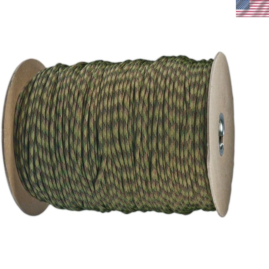 Paracord 50+ Colors – 1,000 Foot spools – 250 Foot spools – 100 feet Hank