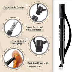Paracord Bracelet Jig Kit with Knotters Tool Marlin 4″ to 13″, Khaki