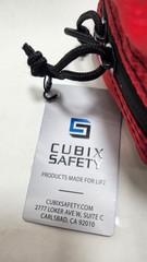 CUBIX SAFETY Bleeding Control Kit Intermediate CAT First Aid Red Pouch