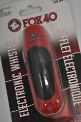 Fox 40 Electronic Whistle Hand Operated w Wrist Lanyard Coach 3 Tone Function