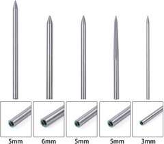 Stainless Steel Paracord FID Set Lacing Stitching Needles &Smoothing Tool 7-Pack
