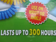 100 NEW Buggy Beds Mosquito Insect Repellent Wristbands Multiple Colors FREE Shp