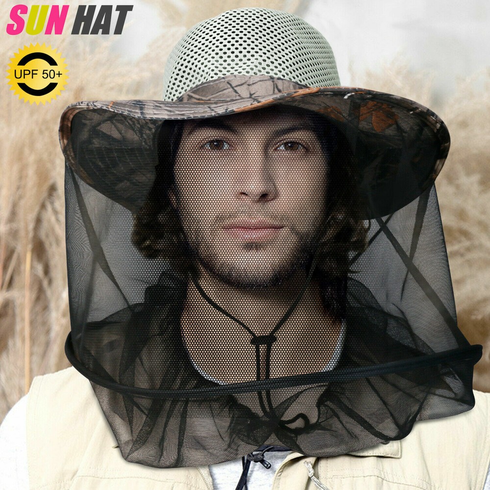 Bug Proof Head Net – Ultra-Fine Mesh Hat for Outdoor Activities (Hiking/Fishing)