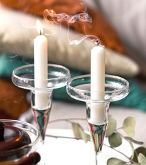 Hyoola Emergency Candles, White Short Tapers, Unscented Emergency Candle for Hom