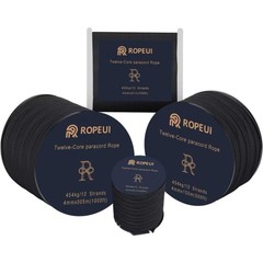 1000lb Paracord, 5/32″ 4mm 12 Strand Nylon Tactical Parachute Cord, 100ft–100…