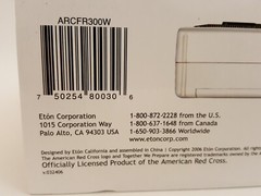 American Red Cross emergency radio hand crank FR300 Eton