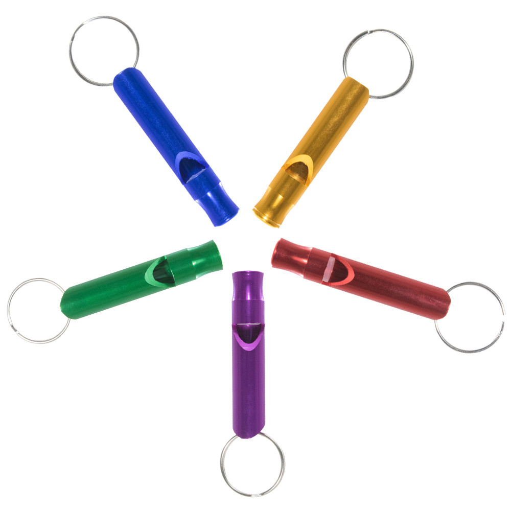 Security Whistles – Emergency, Hiking, Camping, Survival – Various Colors