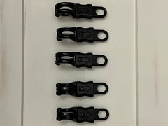 Qty 5 – Black Panic Snaps for 550 Paracord Get Back Whip