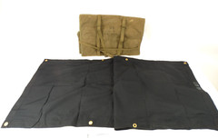 US Army Korean War Era Aerial Communication Panel Case and 13 Marker Panels