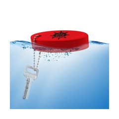 Boat Floating Keychain w/ Foam PU Rescue Tube – 4pcs – 4 Colors