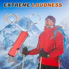 Emergency Whistle, 4 Pcs & Green – Fitting for (Outdoor Camping/Hiking)