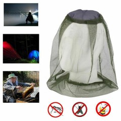 4 Pk Mosquito Head Net Mesh Face Neck Protection from Insects Flies US Seller