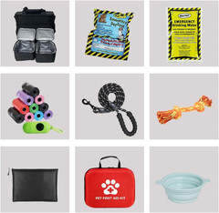 Survival Dog Emergency Kit – 72-Hour Disaster Preparedness Kit for Dogs with Pet