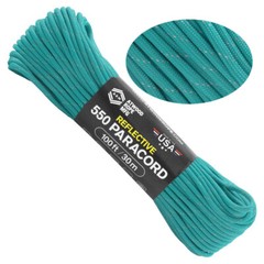 ATWOOD USA Reflective Paracord 550 Type III 7Strand 4mm AUTHENTIC small batch
