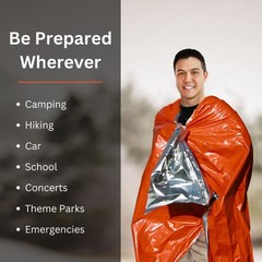 [BULK DEAL] 120 ThermaSave reflective Emergency Survival Blankets