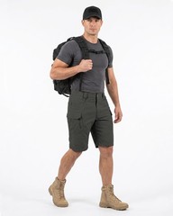 PIDO YOGA Men’s Cargo Shorts Waterproof Quick Dry Outdoor Large, Dark Gray