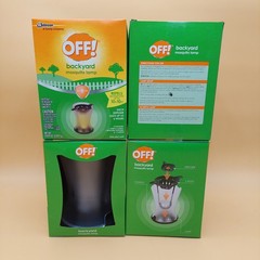 OFF! Backyard Mosquito Lamp Case of 4 Repels up to 10x10ft for 6 Hours