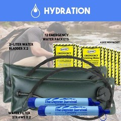 Luxury 72 Hour Survival Backpack with Supplies – Ultimate Bug Out Bag Backpack