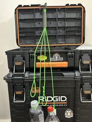 Paracord Small Game Tote Carrier Strap Army Green & Green