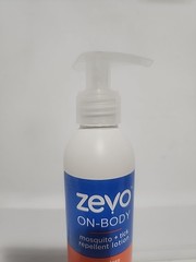 Zevo On Body Mosquito & Tick Repellent Lotion 5.8 fl oz, New, Insect Protection