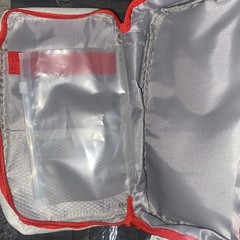Tactical First Aid Kit Bag Medical Pouch Zippered W/ Organizer Sleeves