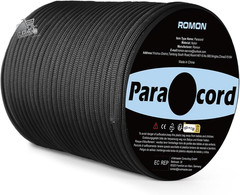 Paracord Rope 550 Nylon 4mm 9 Wire 50m Military Survival Trekking Campsites