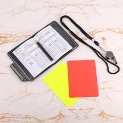 Soccer Referee Kit Referees Lifeguard Yellow Red Cards K1I22395