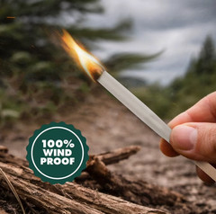 Gofire Windproof Waterproof Survival Matches Emergency Camping Stormproof 50PCS