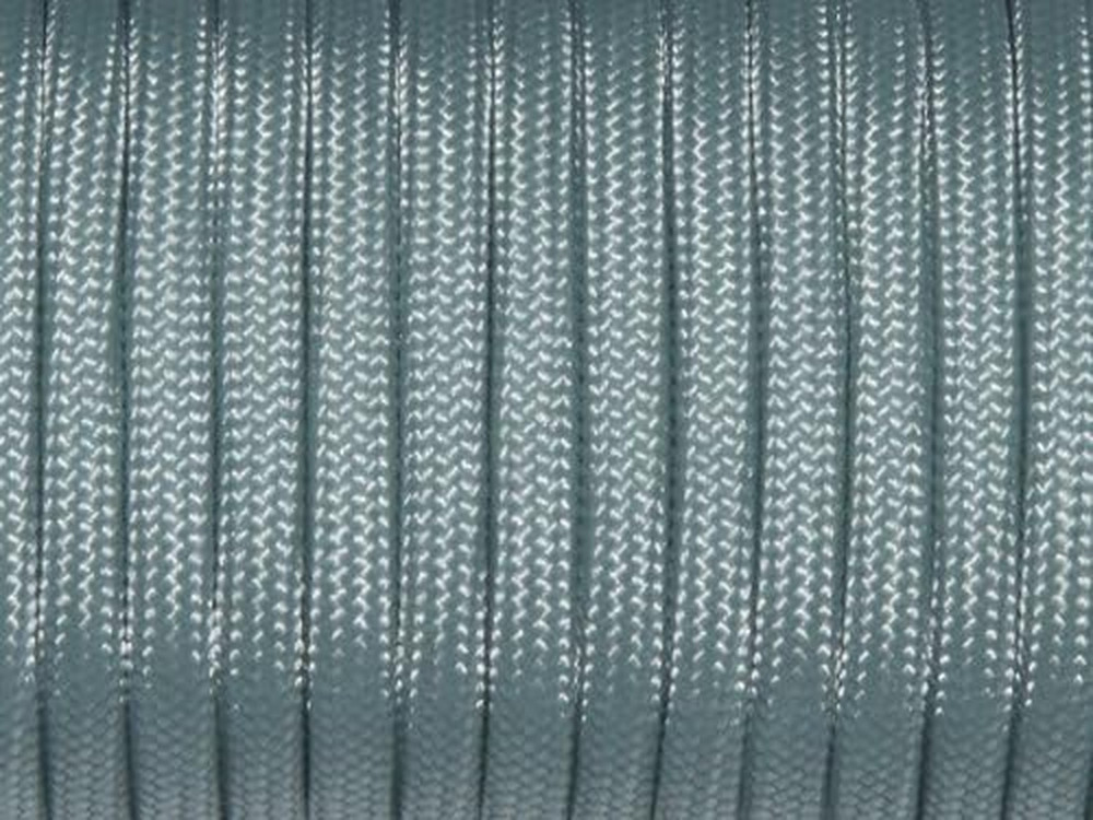 7 Strand Core 550lb Paracord Parachute Type III-100ft (Silver Gray 2#) | Cord La