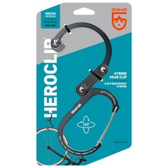 Gear Aid Heroclip Medium Hybrid Camping Gear Clip