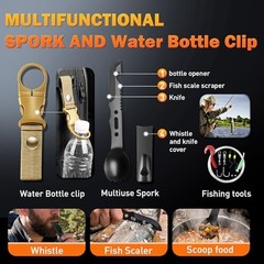Survival Gear Kit for Men: 27-in-1 Complete Tools & Camping Accessories for