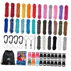 Paracord Combo Kits – 550 Type III Parachute Cord – Bracelet Cool and Warm