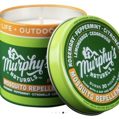 Murphy’s Naturals Mosquito Repellent Candles | Each 30 Hour Burn Time | 9oz