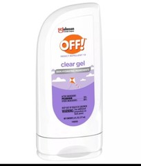 7 X. OFF! INSECT REPELLENT CLEAR GEL Fragrance-Free 8-hours Protection Hydrating