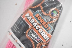 Bored Paracord Lot of 2 Pink Blue Utility Paracord Rope Made in USA Craft Gear