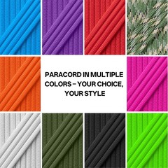 Paracord Rope 750 – Parachute para Cord 4mm 11 Strand Spool Rope Utility Nylo…