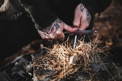 Hive Fire Starter™ | Forest Fundamentals™ | Hexagonal Rod | Ferro Rod Fire Steel