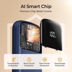 AI Hand Warmers Rechargeable 2 Pack, 3 Heat Levels 2-Pack, Blue 2Pack