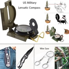 Survival Kit – Survival Gear and Supplies, Camping Gear, 75-Piece 18-in-1 Kit…