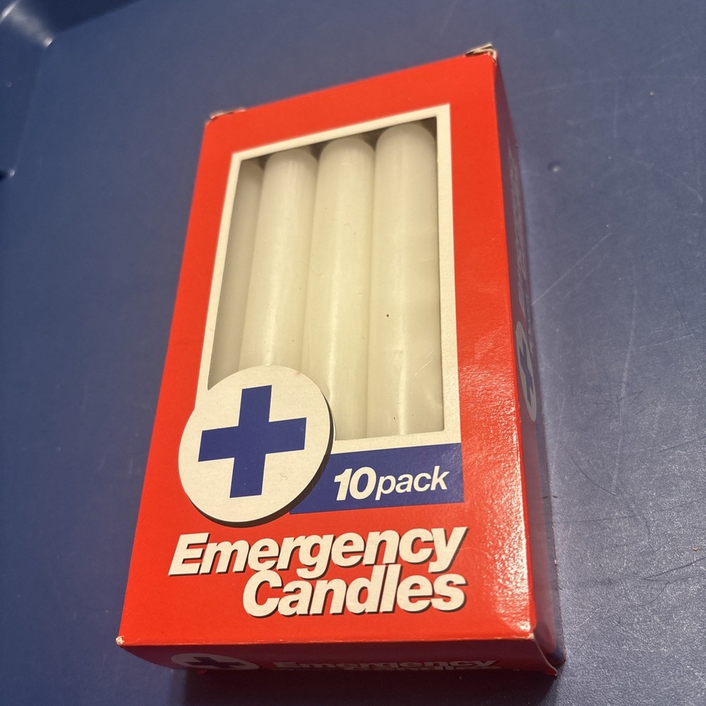 Peachtree Products 10 Pack Emergency Candles NOS Unopened Household 2002