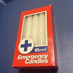 Peachtree Products 10 Pack Emergency Candles NOS Unopened Household 2002