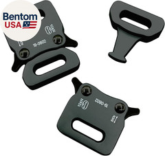 Paracord Bracelet Buckles 2 Pack Metal Side Quick Release Tactical Belt Buckle D