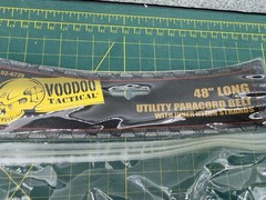 VOODOO TACTICAL 48” Survival Paracord Belt Sand / Tan fits Waist 40″-42” – NEW!