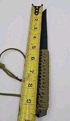 Woodland Creek Be Outdoor Ready Survival Knife With Fire Starter Green In Box