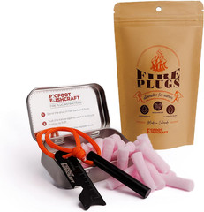 Complete Mini Fire Starting Kit – Waterpoof, Windproof, 5+ Minute Burn – Include