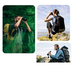 50mm ED Binoculars Advanced Glare Reduction Lightweight Design Lens Rope