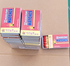 100 Packs Matches 32 Count Strike on Box Kitchen Camping Fire Starter