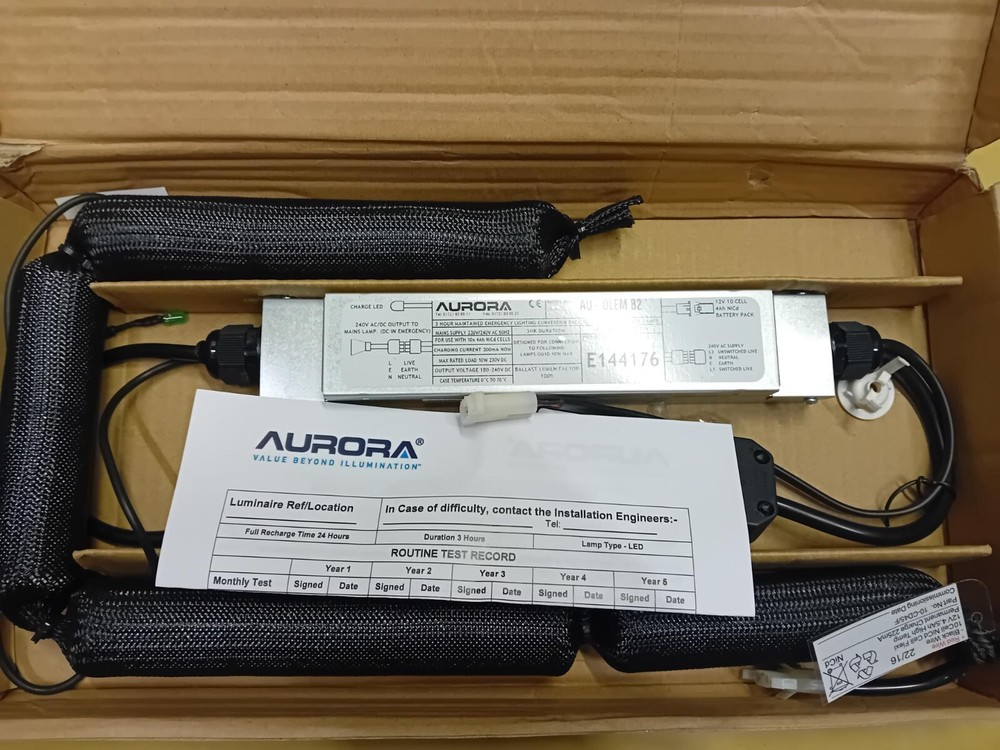 Aurora 3 Hours Maintained Emergency Pack AU-DLEMB2
