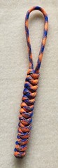 550 Paracord Keychain ID Lanyard Knife Multitool USA Seller Grapewine